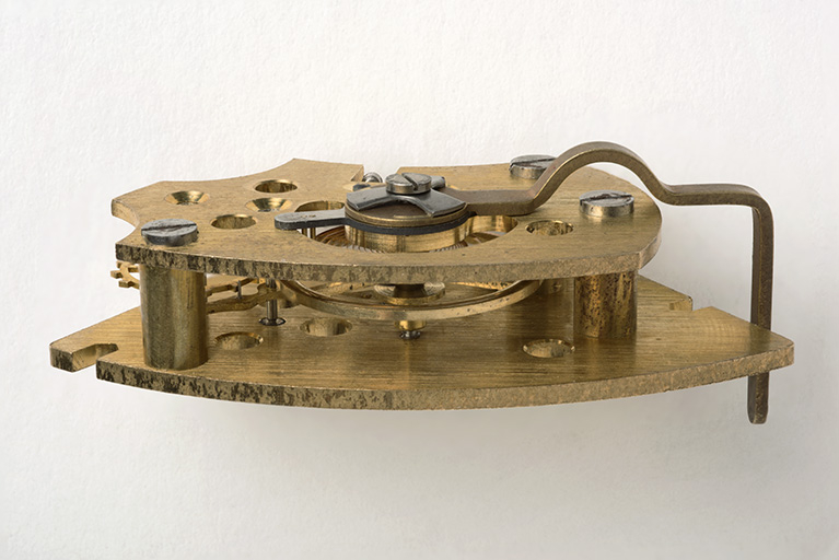 Echappement à chevilles et porte-échappement de la société Jeambrun Appareillages. © Sonia Dourlot / Région Bourgogne-Franche-Comté, Inventaire du patrimoine - 2015