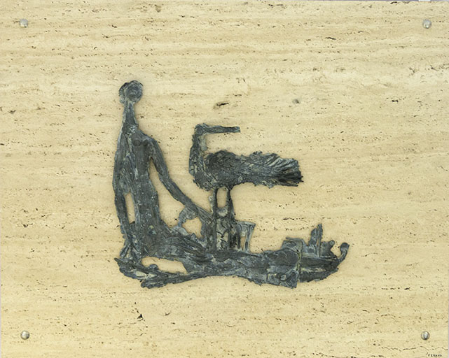 sculpture © Mary Ruffinoni / Région Bourgogne-Franche-Comté, Inventaire du patrimoine - 2015