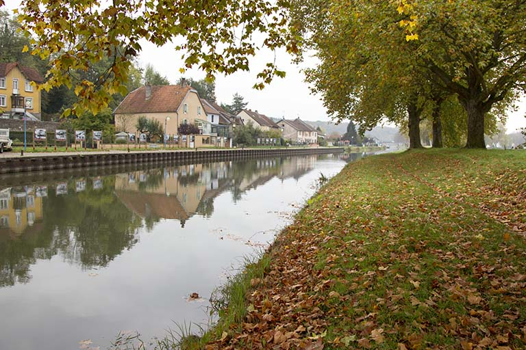 Le bief. © Sonia Dourlot / Région Bourgogne-Franche-Comté, Inventaire du patrimoine - 2015