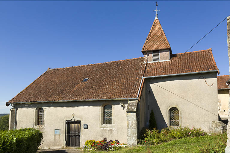 Façade sud. © Sonia Dourlot / Région Bourgogne-Franche-Comté, Inventaire du patrimoine - 2015