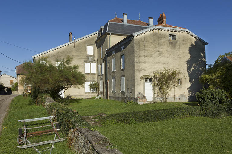 Maison, rue du Château, façades postérieures. © Sonia Dourlot / Région Bourgogne-Franche-Comté, Inventaire du patrimoine - 2015