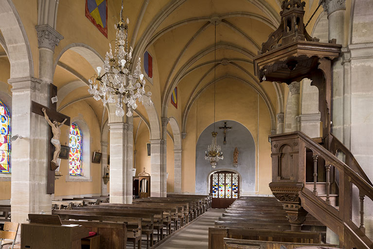 La chaire à prêcher. © Sonia Dourlot / Région Bourgogne-Franche-Comté, Inventaire du patrimoine - 2015