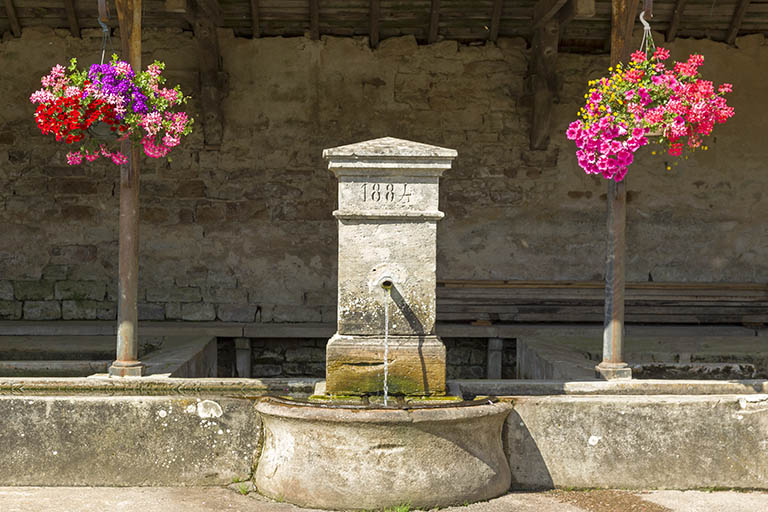 fontaine © Sonia Dourlot / Région Bourgogne-Franche-Comté, Inventaire du patrimoine - 2015