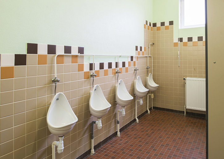 Détail intérieur dans la cantine.  © Mary Ruffinoni / Région Bourgogne-Franche-Comté, Inventaire du patrimoine - 2015