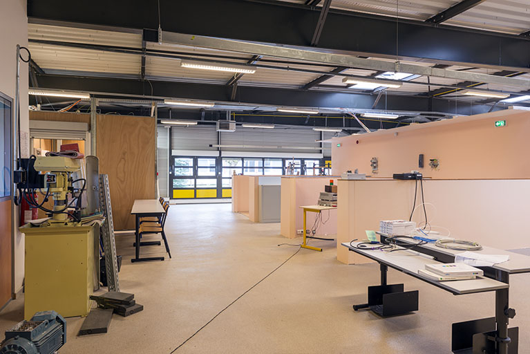 Vue intérieure d'un atelier. © Mary Ruffinoni / Région Bourgogne-Franche-Comté, Inventaire du patrimoine - 2015