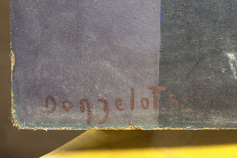 Signature. © Mary Ruffinoni / Région Bourgogne-Franche-Comté, Inventaire du patrimoine - 2015