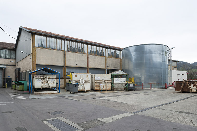 Travée ouest de l'atelier d'usinage et de peinture.  © Jérôme Mongreville / Région Bourgogne-Franche-Comté, Inventaire du patrimoine - 2016