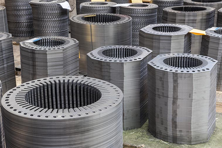 Plaques de stator. © Jérôme Mongreville / Région Bourgogne-Franche-Comté, Inventaire du patrimoine - 2016