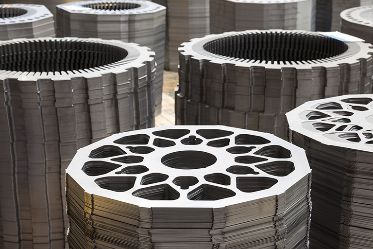 Plaques de stator. © Jérôme Mongreville / Région Bourgogne-Franche-Comté, Inventaire du patrimoine - 2016