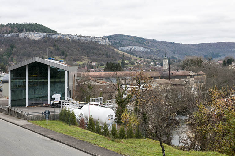 Vue d'ensemble depuis l'ouest. © Jérôme Mongreville / Région Bourgogne-Franche-Comté, Inventaire du patrimoine - 2016