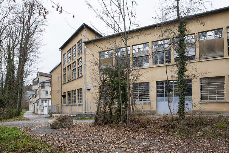Façades sud donnant sur la rue du Miroir. © Jérôme Mongreville / Région Bourgogne-Franche-Comté, Inventaire du patrimoine - 2016