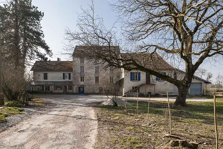 Vue d'ensemble depuis le nord. © Jérôme Mongreville / Région Bourgogne-Franche-Comté, Inventaire du patrimoine - 2016