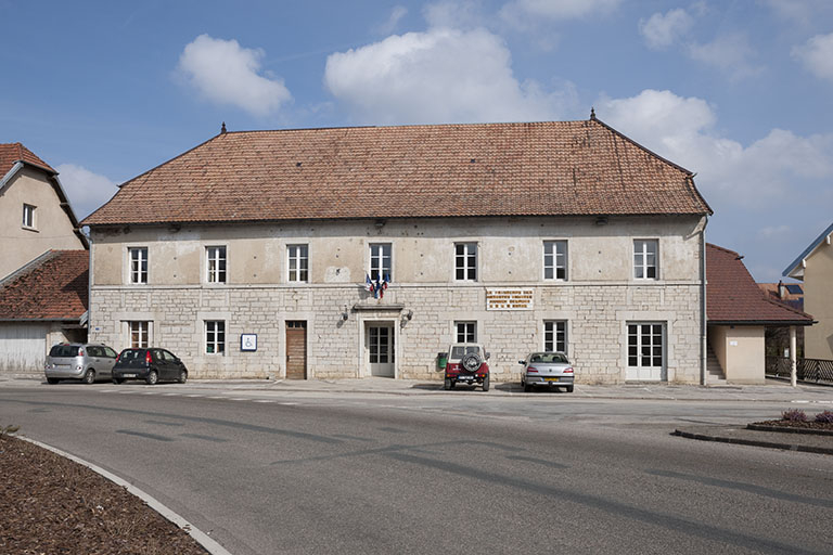 Façade antérieure. © Jérôme Mongreville / Région Bourgogne-Franche-Comté, Inventaire du patrimoine - 2016