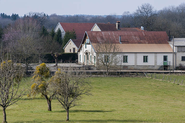 Façade nord de l'atelier de fabrication. © Jérôme Mongreville / Région Bourgogne-Franche-Comté, Inventaire du patrimoine - 2016