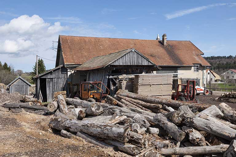 Vue depuis le sud. © Jérôme Mongreville / Région Bourgogne-Franche-Comté, Inventaire du patrimoine - 2016 Vue depuis le sud. © Jérôme Mongreville / Région Bourgogne-Franche-Comté, Inventaire du patrimoine - 2016