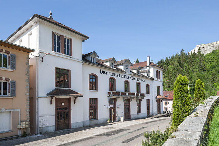 Vue de trois quarts gauche. © Jérôme Mongreville / Région Bourgogne-Franche-Comté, Inventaire du patrimoine - 2016