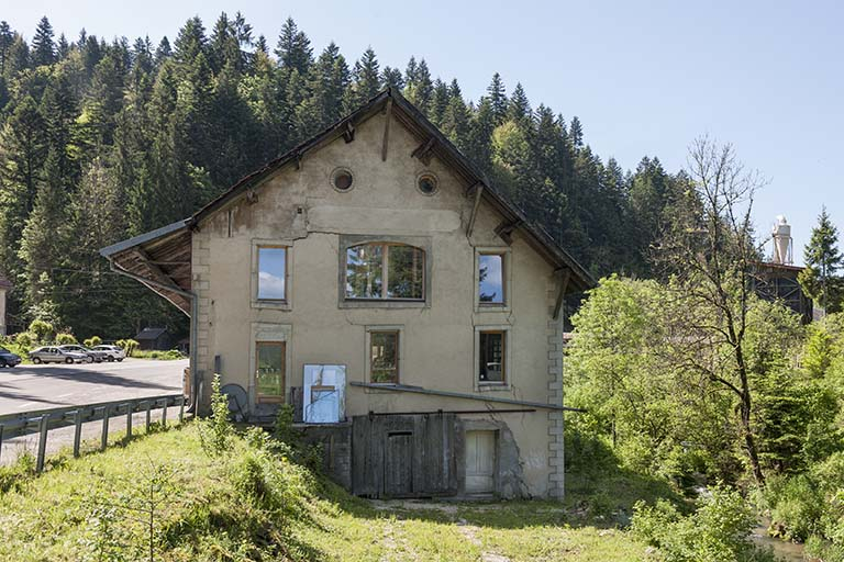 Pignon nord. © Jérôme Mongreville / Région Bourgogne-Franche-Comté, Inventaire du patrimoine - 2016