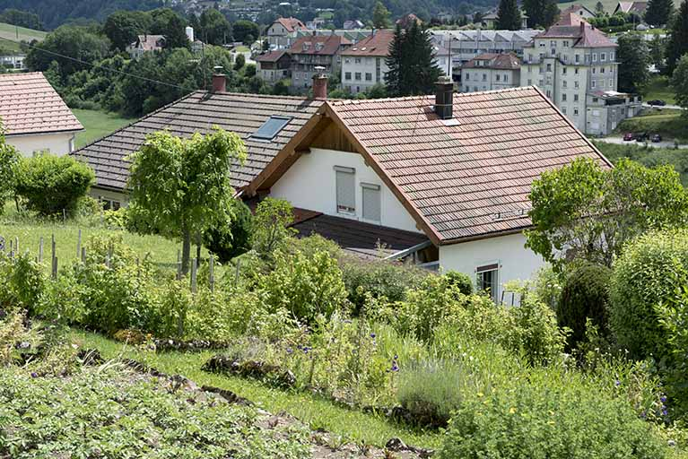 Façade postérieure. © Sonia Dourlot / Région Bourgogne-Franche-Comté, Inventaire du patrimoine - 2016