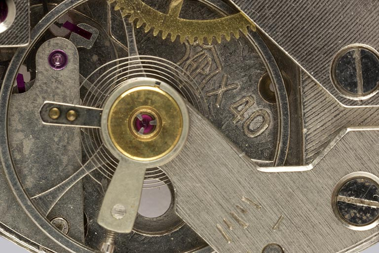 Logotype Parrenin et numéro de modèle. © Sonia Dourlot / Région Bourgogne-Franche-Comté, Inventaire du patrimoine - 2016