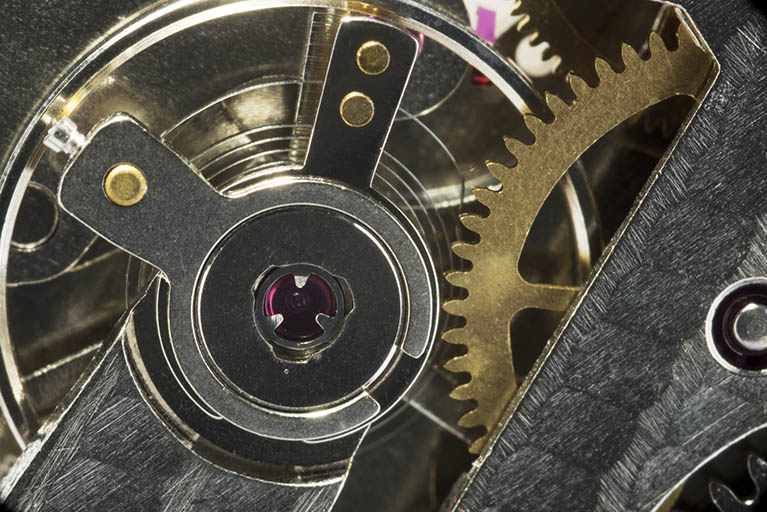 Mouvement FE 233-68-E-21 : l'amortisseur de chocs Epsilon Antichoc 108. © Sonia Dourlot / Région Bourgogne-Franche-Comté, Inventaire du patrimoine - 2016