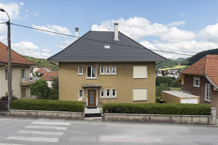 Façade antérieure. © Sonia Dourlot / Région Bourgogne-Franche-Comté, Inventaire du patrimoine - 2016
