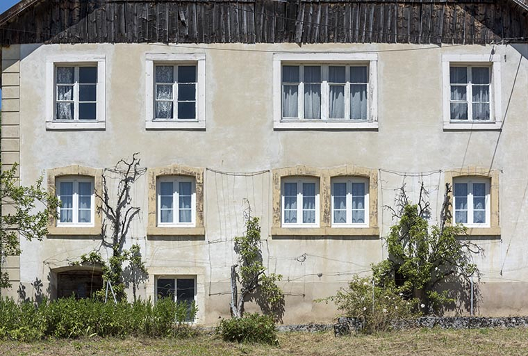 Façade antérieure. © Sonia Dourlot / Région Bourgogne-Franche-Comté, Inventaire du patrimoine - 2016