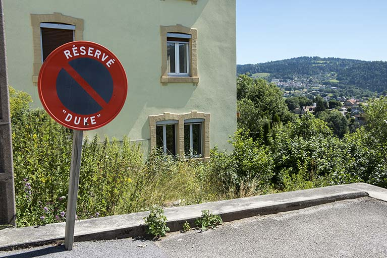 Panneau de la "Duke". © Sonia Dourlot / Région Bourgogne-Franche-Comté, Inventaire du patrimoine - 2016