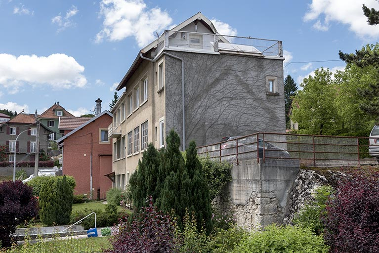 Façade est. © Sonia Dourlot / Région Bourgogne-Franche-Comté, Inventaire du patrimoine - 2016