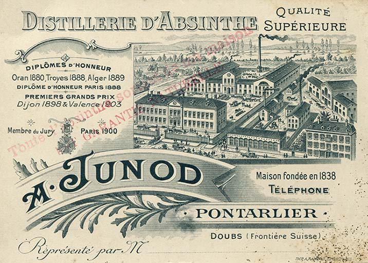 Papier à en-tête, s.d. [début 20e siècle]. © Gilbert Poinsot / Région Bourgogne-Franche-Comté, Inventaire du patrimoine - 2016