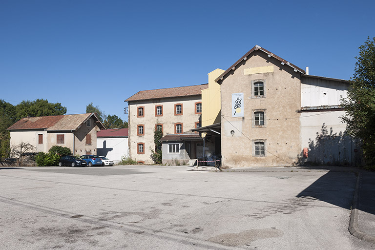 Vue d'ensemble depuis l'est. © Jérôme Mongreville / Région Bourgogne-Franche-Comté, Inventaire du patrimoine - 2016
