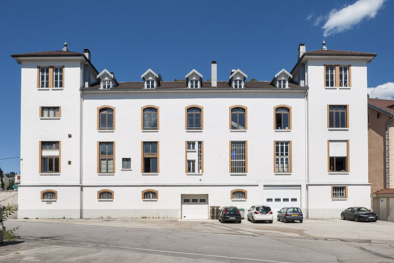 Façade postérieure. © Jérôme Mongreville / Région Bourgogne-Franche-Comté, Inventaire du patrimoine - 2016