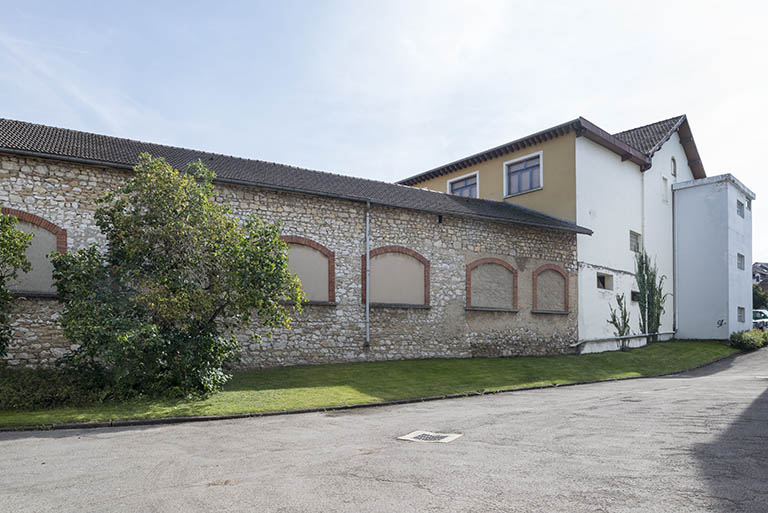 Atelier (?) en retour d'angle. Façade nord. © Jérôme Mongreville / Région Bourgogne-Franche-Comté, Inventaire du patrimoine - 2016