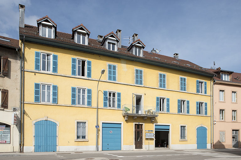 Façade antérieure. © Jérôme Mongreville / Région Bourgogne-Franche-Comté, Inventaire du patrimoine - 2016