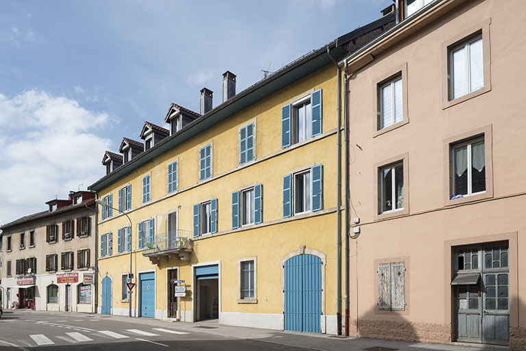 Vue d'ensemble depuis le sud-est. © Jérôme Mongreville / Région Bourgogne-Franche-Comté, Inventaire du patrimoine - 2016