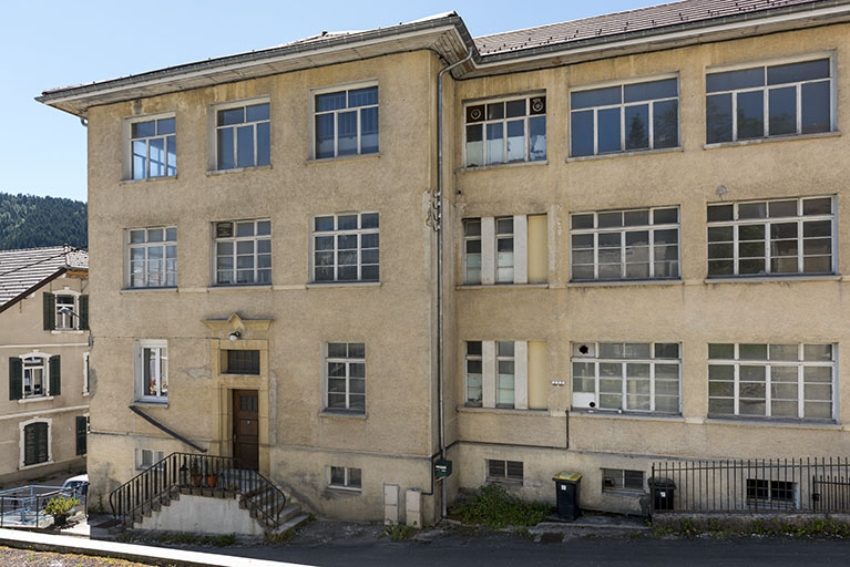 Usine : façade antérieure. © Sonia Dourlot / Région Bourgogne-Franche-Comté, Inventaire du patrimoine - 2016