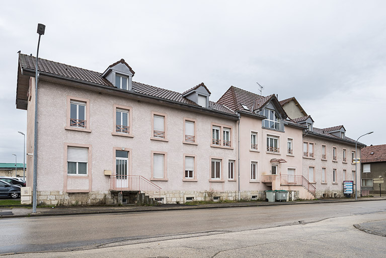 Façade antérieure des bureaux. © Jérôme Mongreville / Région Bourgogne-Franche-Comté, Inventaire du patrimoine - 2016