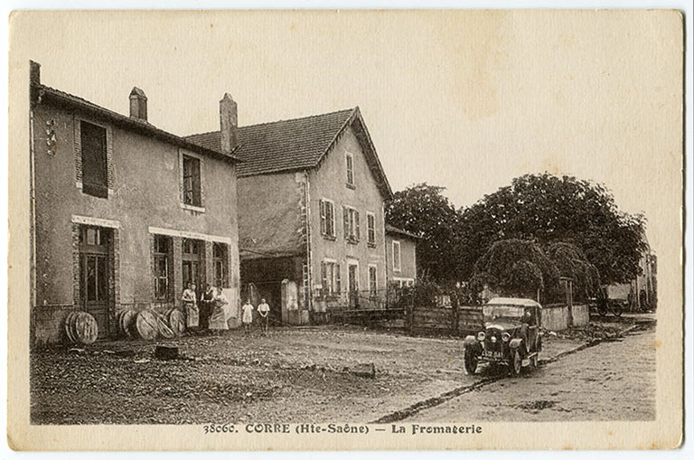 Ancienne fromagerie rue Billecard. Carte postale. © Philippe  Mairot (reproduction) / Région Bourgogne-Franche-Comté, Inventaire du patrimoine - 2016