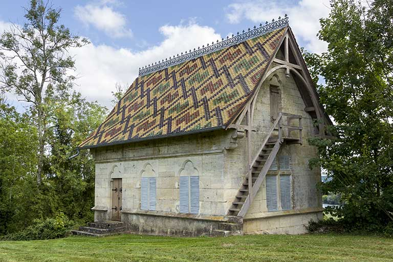 Vue générale depuis le parc. © Sonia Dourlot / Région Bourgogne-Franche-Comté, Inventaire du patrimoine - 2016