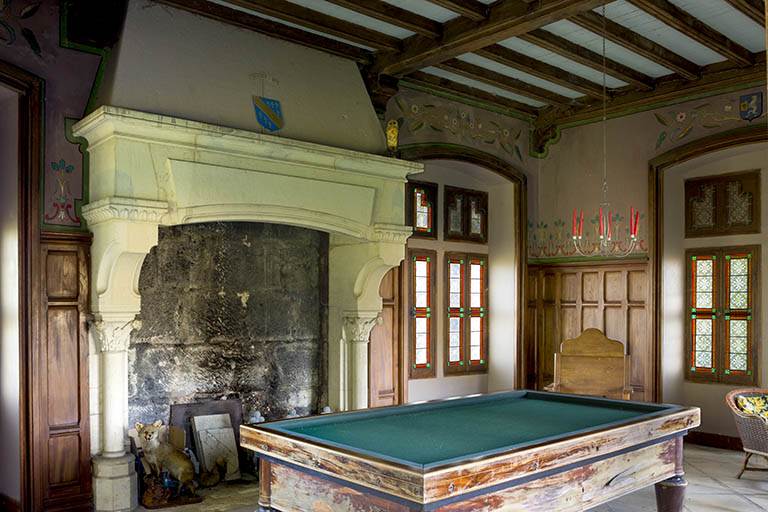 Intérieur du rez-de-chaussée. © Sonia Dourlot / Région Bourgogne-Franche-Comté, Inventaire du patrimoine - 2016