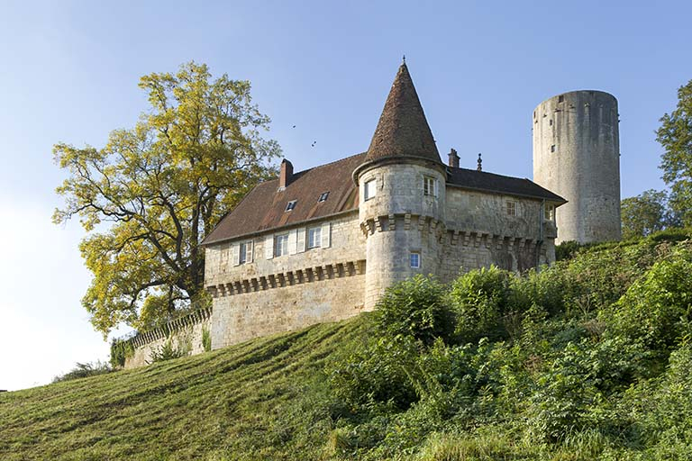 Vue générale depuis le nord. © Sonia Dourlot / Région Bourgogne-Franche-Comté, Inventaire du patrimoine - 2016