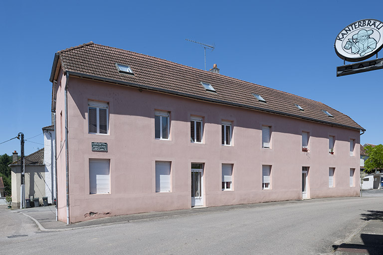 Vue générale de l'édifice. © Jérôme Mongreville / Région Bourgogne-Franche-Comté, Inventaire du patrimoine - 2016
