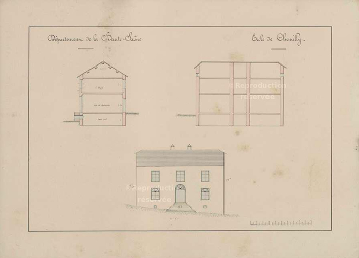 école © Jérôme  Mongreville (reproduction) / Région Bourgogne-Franche-Comté, Inventaire du patrimoine - 2016 école © Jérôme  Mongreville (reproduction) / Région Bourgogne-Franche-Comté, Inventaire du patrimoine - 2016