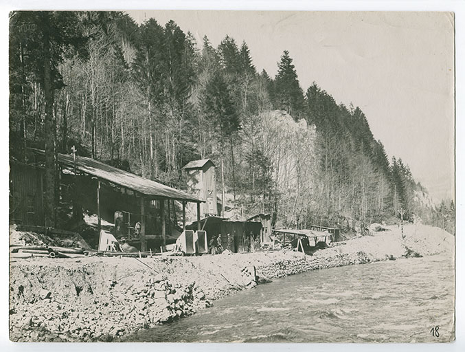 Le déversoir du tunnel, [vers 1908]. © Laurent Poupard / Région Bourgogne-Franche-Comté, Inventaire du patrimoine - 2017