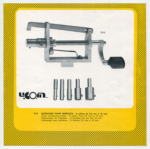 Estrapade pour pendules, s.d. [années 1960-1970]. © Laurent Poupard / Région Bourgogne-Franche-Comté, Inventaire du patrimoine - 2017