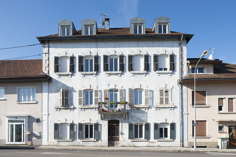 Logements et bureaux (rue Morand). © Jérôme Mongreville / Région Bourgogne-Franche-Comté, Inventaire du patrimoine - 2017