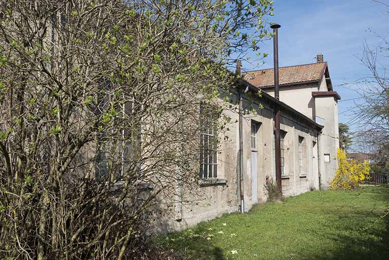 Façade est de l'atelier. © Jérôme Mongreville / Région Bourgogne-Franche-Comté, Inventaire du patrimoine - 2017