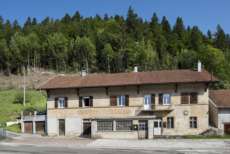 Façade antérieure. © Sonia Dourlot / Région Bourgogne-Franche-Comté, Inventaire du patrimoine - 2017