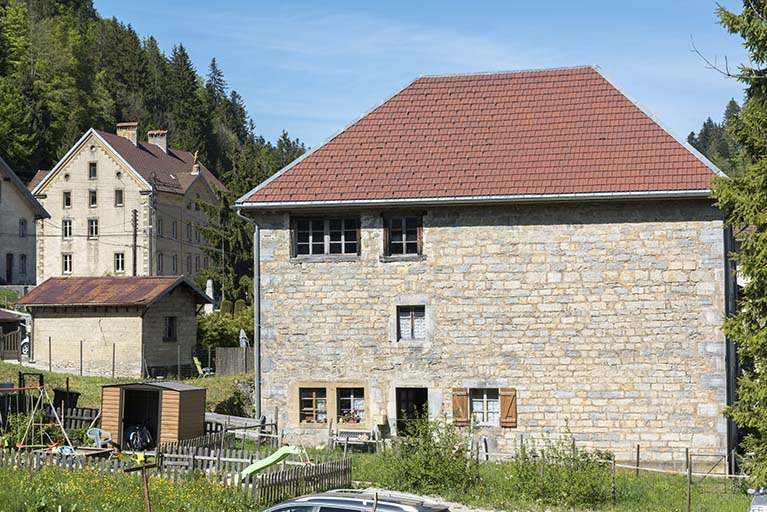 Façade occidentale. © Sonia Dourlot / Région Bourgogne-Franche-Comté, Inventaire du patrimoine - 2017