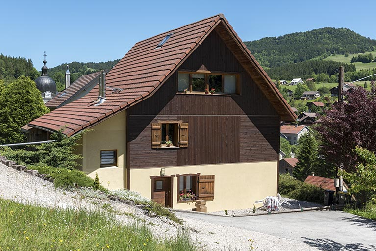 Façade ouest. © Sonia Dourlot / Région Bourgogne-Franche-Comté, Inventaire du patrimoine - 2017 Façade ouest. © Sonia Dourlot / Région Bourgogne-Franche-Comté, Inventaire du patrimoine - 2017
