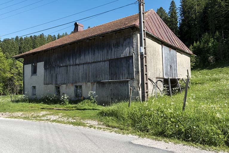 Façades nord et ouest. © Sonia Dourlot / Région Bourgogne-Franche-Comté, Inventaire du patrimoine - 2017